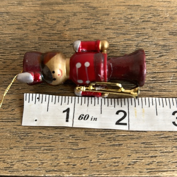 Vintage Handmade Wooden Christmas Mini Ornaments. - Picture 10 of 10